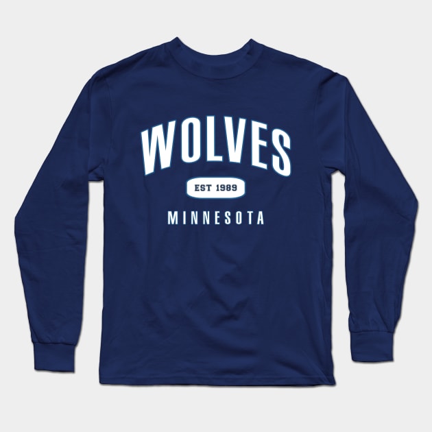 Wolves Long Sleeve T-Shirt by CulturedVisuals